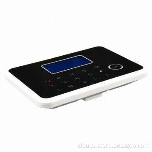 Wireless alarm system with auto SMS/GSM/PSTN/contact ID, temperature display, built-in siren